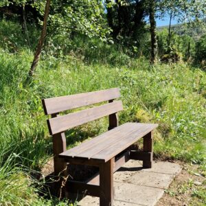 Hvilebenk i Royal impregnert material